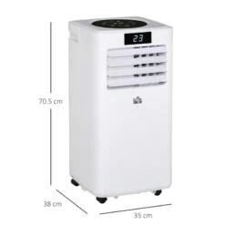 HOMCOM Air Conditioner Unit - White 13 HOMCOM Air Conditioner Unit - White -Home Furnishing Serie Shop i45a1217f8b475560 jpg