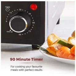 Tower Mini Oven With Hot Plates 32L - Black 12 Tower Mini Oven With Hot Plates 32L - Black -Home Furnishing Serie Shop image337959353