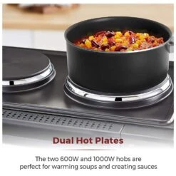 Tower Mini Oven With Hot Plates 32L - Black 9 Tower Mini Oven With Hot Plates 32L - Black -Home Furnishing Serie Shop image337959355