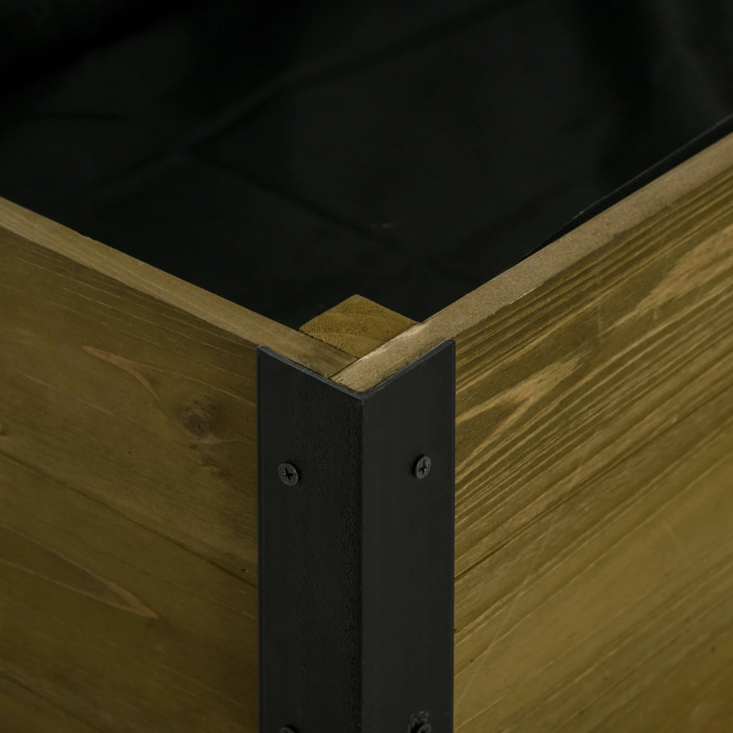 Outsunny Raised Garden Bed Elevated Wood Planter Box 9 Outsunny Raised Garden Bed Elevated Wood Planter Box - Image 9