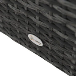 Outsunny Rattan Sofa Set 4 Piece - Grey -Home Furnishing Serie Shop lQR3d61863a6e2bbe jpg