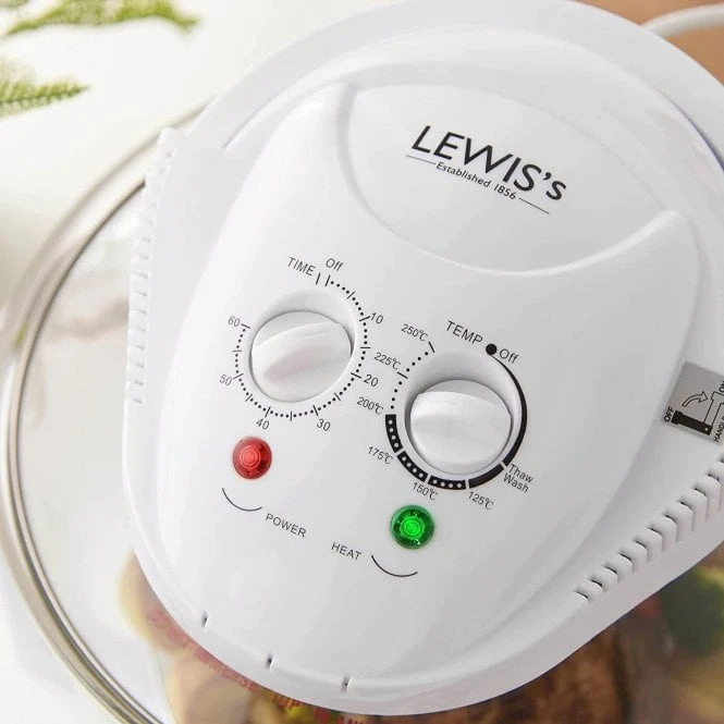 Lewis's 12 Litre Halogen Oven Cooker With Adjustable Temperature Control 3 Lewis's 12 Litre Halogen Oven Cooker With Adjustable Temperature Control - Image 3