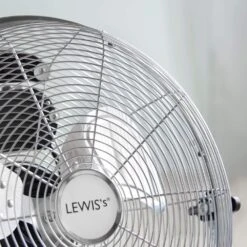 Lewis's 16 Inch Floor Fan Stainless Steel 12 Lewis's 16 Inch Floor Fan Stainless Steel -Home Furnishing Serie Shop lewiss 16 inch velocity floor fan p22307 62232 image