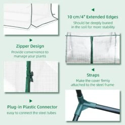 Outsunny Mini Greenhouse Portable Garden Growhouse 13 Outsunny Mini Greenhouse Portable Garden Growhouse -Home Furnishing Serie Shop lxr88c17edc60a60a