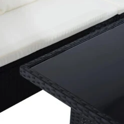 Outsunny Rattan Corner Sofa Set With Table And Footstools - Black 18 Outsunny Rattan Corner Sofa Set With Table And Footstools - Black -Home Furnishing Serie Shop mBMd4d17eecc29106 jpg