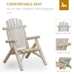 Outsunny Adirondack Chair -Natural Wood 13 Outsunny Adirondack Chair -Natural Wood -Home Furnishing Serie Shop mfBff717dc1aee36b 4739e7f7 9cc6 46ad ac22 42fb6de73bfb