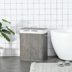 HOMCOM Laundry Hamper -Home Furnishing Serie Shop mvqe0217dc554b6e4 290dfe3a 0851 4b03 8a06 29bacf5db8d9