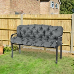 Outsunny Bench Cushion 3 Seater - Dark Grey 12 Outsunny Bench Cushion 3 Seater - Dark Grey -Home Furnishing Serie Shop mwz6ff186cb529bc8 jpg