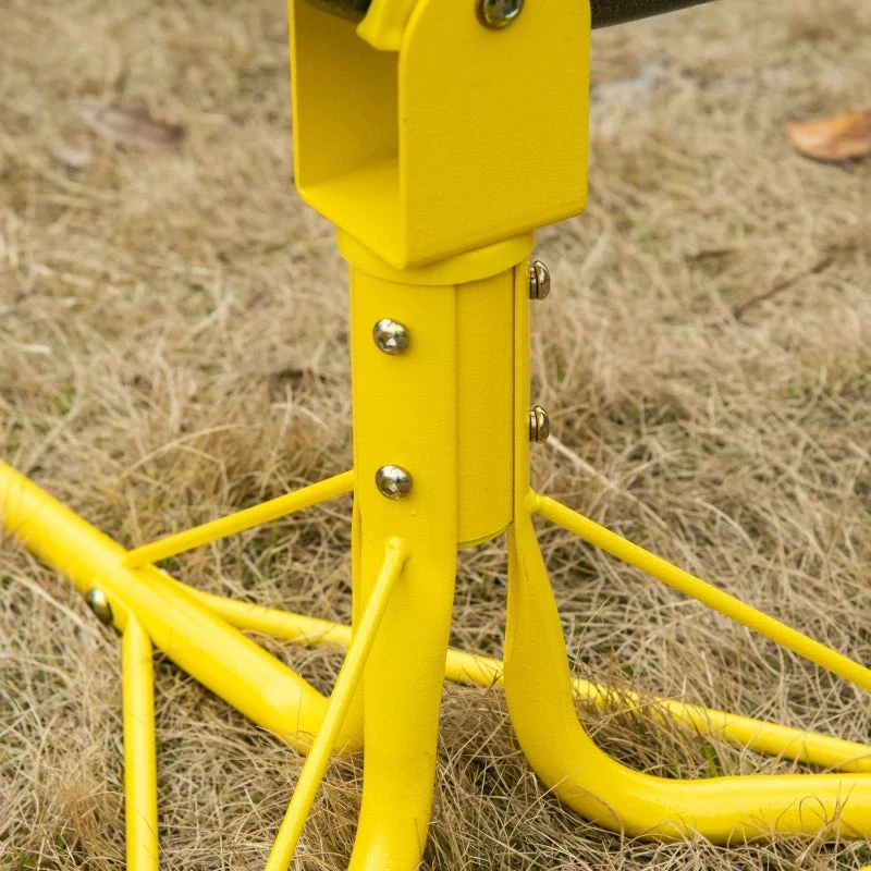 Outsunny See Saw For Ages 3-7 Years, Yellow 9 Outsunny See Saw For Ages 3-7 Years, Yellow - Image 9