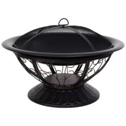 Outsunny Steel Lift-Top Screen Firepit Black 19 Outsunny Steel Lift-Top Screen Firepit Black -Home Furnishing Serie Shop qFq2e317dc177ea15 a6c92e6e a102 47a0 a28a a94a9dd2c530