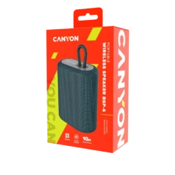 Canyon Portable Wireless Bluetooth Speaker - Dark Grey 7 Canyon Portable Wireless Bluetooth Speaker - Dark Grey -Home Furnishing Serie Shop rs18155 cne cbtsp4dg pkg