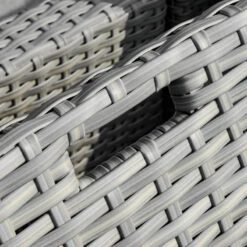 Outsunny Rattan Corner Sofa Set With Coffee Table 3 Piece 2m - Grey -Home Furnishing Serie Shop rya75618106239f93 jpg