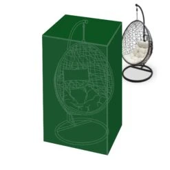 Silver & Stone Outdoor Furniture Cover For Single Egg Chair