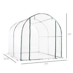 Outsunny Walk In Transparent Greenhouse 7 Outsunny Walk In Transparent Greenhouse -Home Furnishing Serie Shop sjya12180c65303b9 jpg