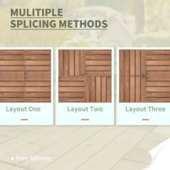 Outsunny Interlocking Deck Tile - 27 Piece -Home Furnishing Serie Shop slMa5617dc4420caa f7ae1984 ac08 4cd1 a737 7335b19375f0