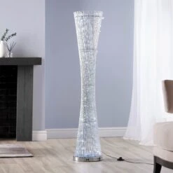 Lewis's Sparkling Spiral Floor Lamp 143cm - Bright White -Home Furnishing Serie Shop spiral 20lamp 206
