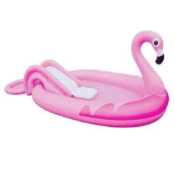 Sun Club Flamingo Play Pool With Water Spray 2m