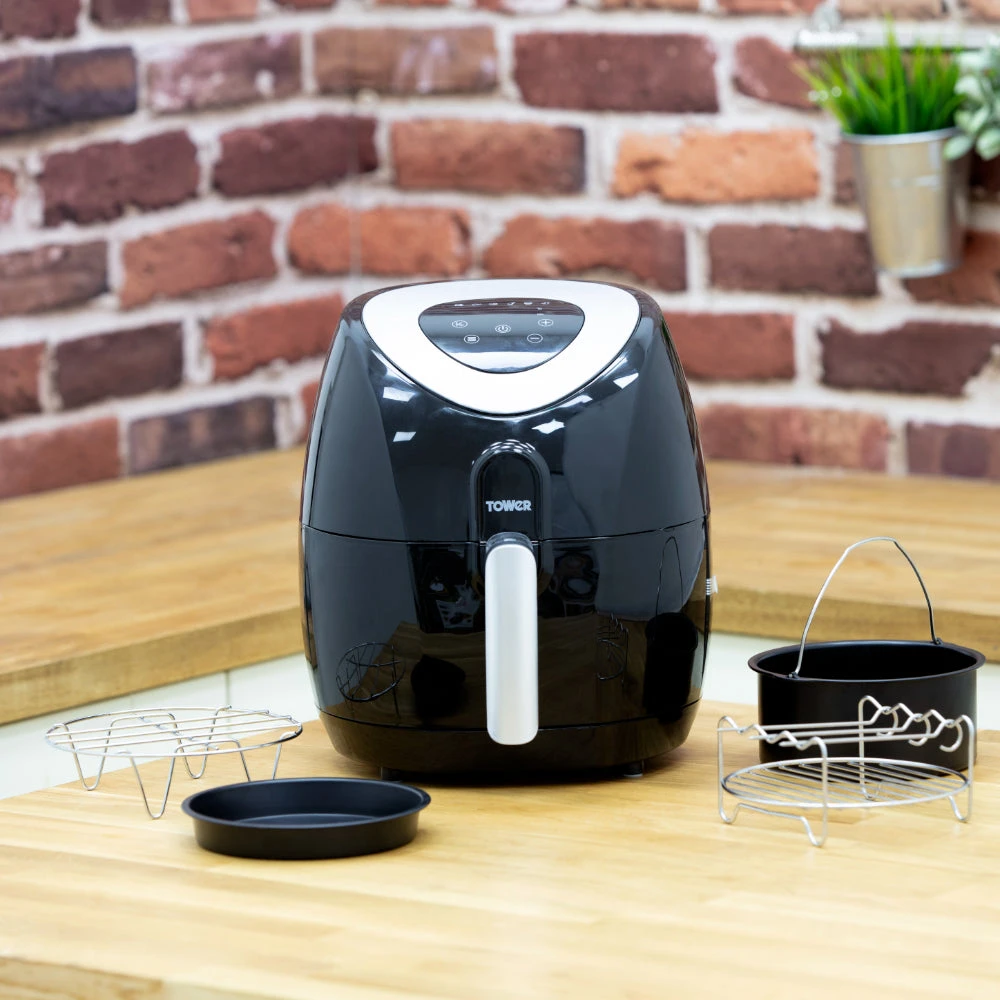 Tower Vortx Digital Air Fryer 4.3L - Black 3 Tower Vortx Digital Air Fryer 4.3L - Black - Image 3