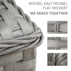 Outsunny Outdoor Rattan Sofa Corner Set 6 Piece - Grey -Home Furnishing Serie Shop tmq88c17eecc28f6f jpg