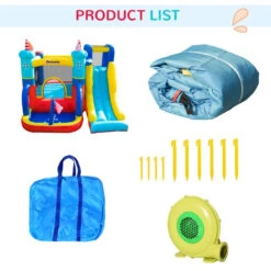 Outsunny Bouncy Castle With Slide And Pool 18 Outsunny Bouncy Castle With Slide And Pool -Home Furnishing Serie Shop wYKd4d17f01013923 jpg