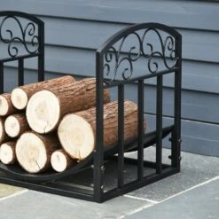 OUTSUNNY Fire Wood Rack -Home Furnishing Serie Shop yJf14417dc1c12bd9 816abf58 1fbf 4aac bec7 e61766636219